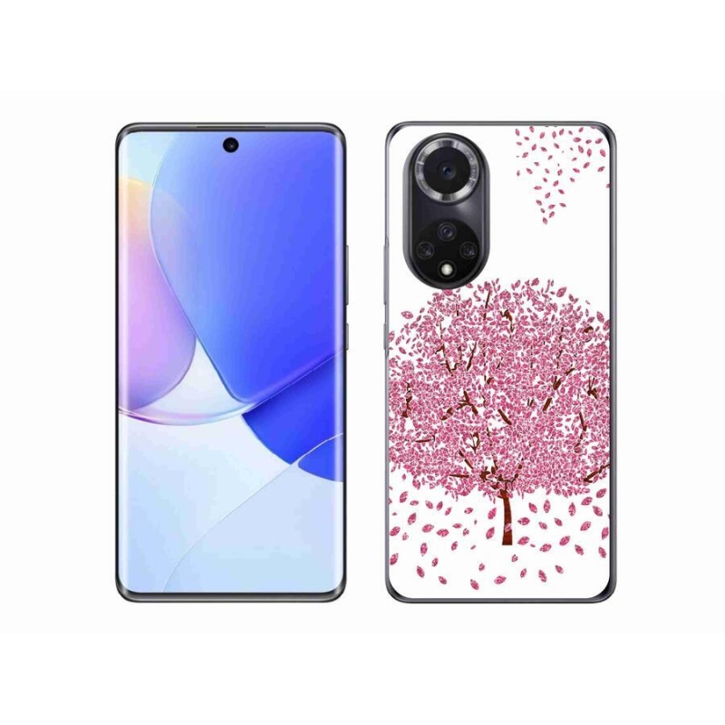 Zselés borító mmCase a Honor 50 készülékhez - rajzfilmfa levelekkel