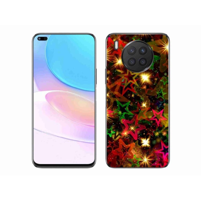 Zselés borítás mmCase a Honor 50 Lite készülékhez - színes csillagok