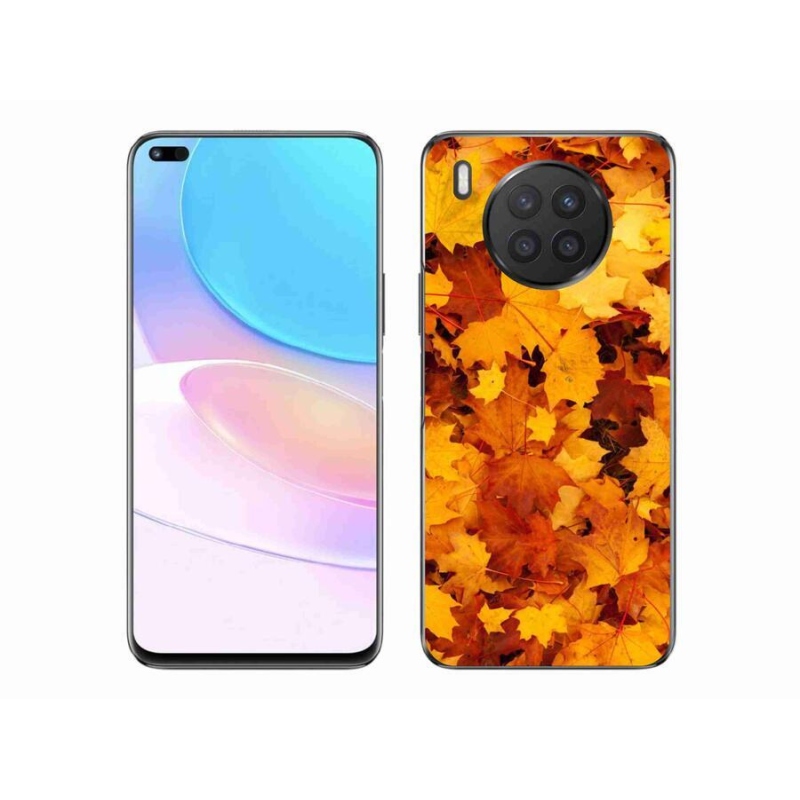 Zselés borítás mmCase a Honor 50 Lite készülékhez - juharlevelek