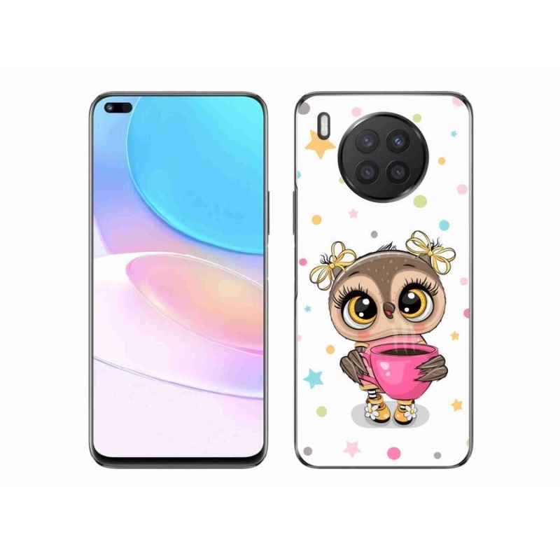 Zselés borító mmCase a Honor 50 Lite készülékhez - rajzfilm bagoly