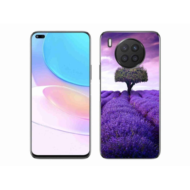 Zselés borító mmCase a Honor 50 Lite készülékhez - levendula rét