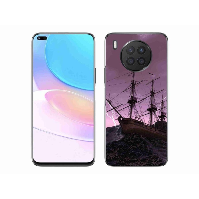 Zselés borítás mmCase a Honor 50 Lite-hoz - hajó a viharban