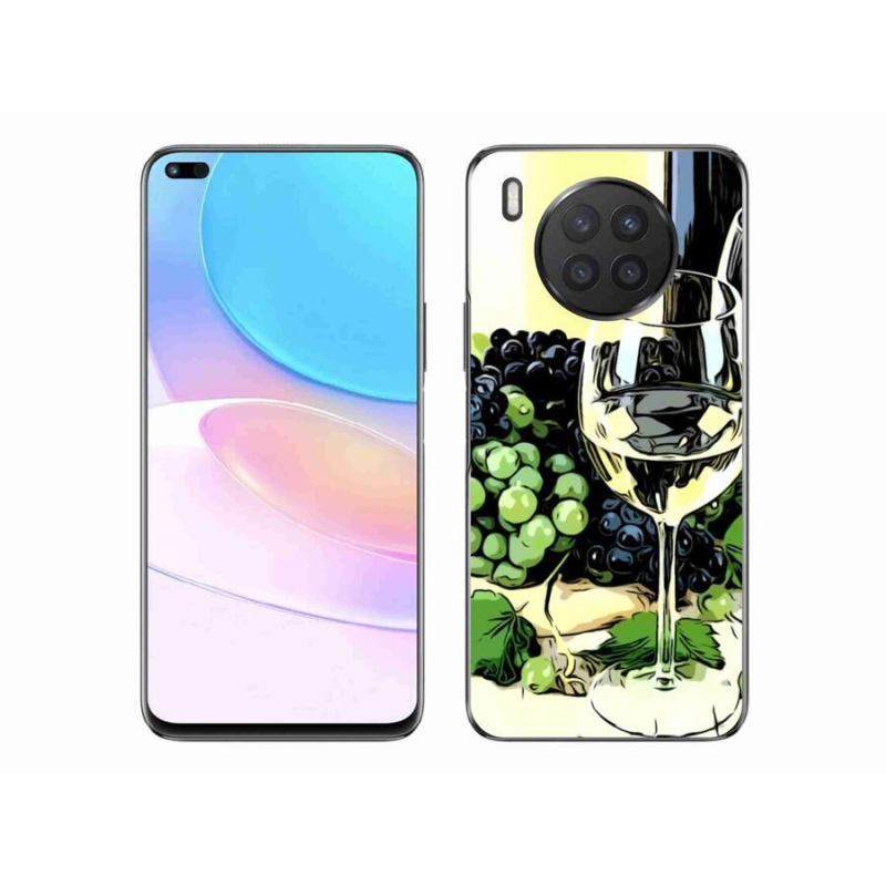 Zselés borító mmCase a Honor 50 Lite készülékhez - pohár bor