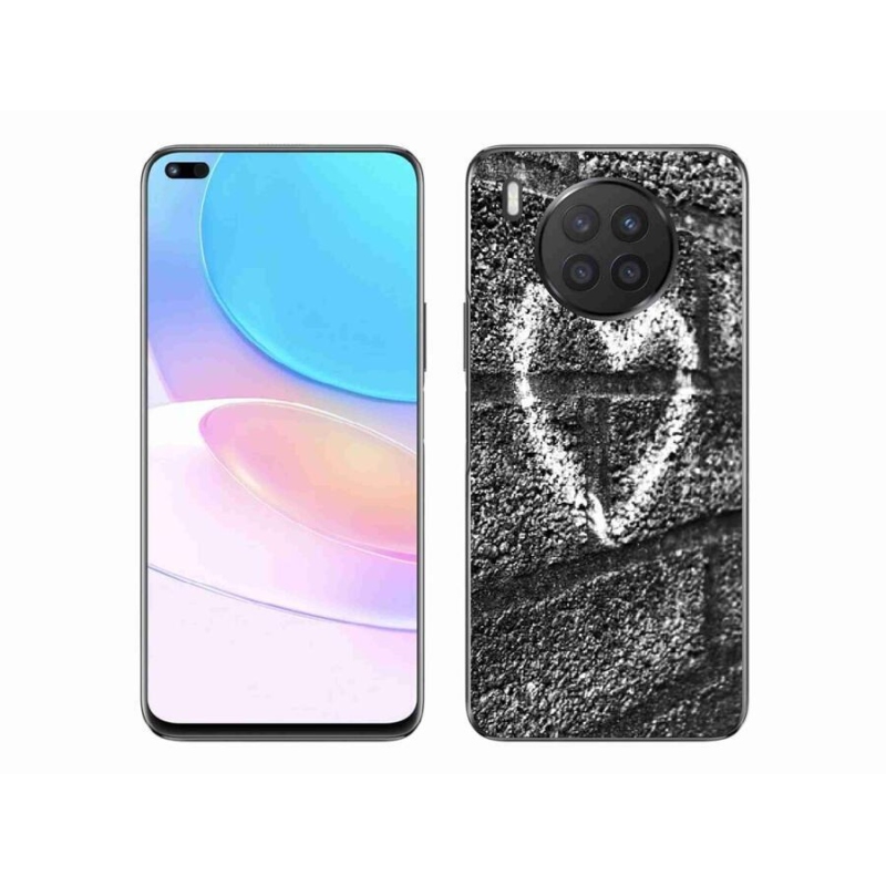 Zselés borítás mmCase a Honor 50 Lite-hoz - szív a falon