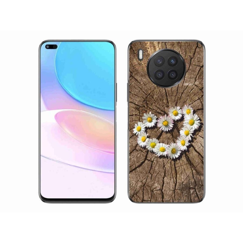 Zselés borító mmCase a Honor 50 Lite készülékhez - százszorszépek szíve