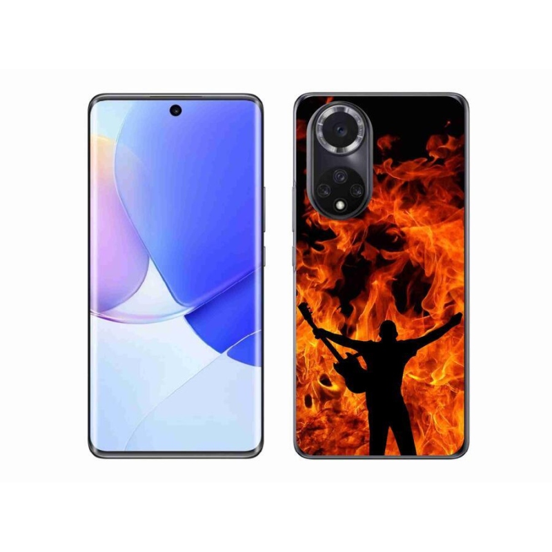 Zselés borítás mmCase a Honor 50 - zenész és tűz számára