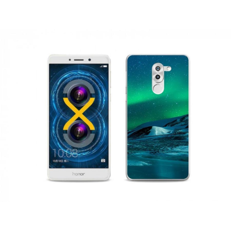 Zselés borítás mmCase a Honor 6X-hez - sarki fény