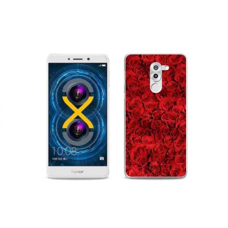Zselés borítás mmCase a Honor 6X-hez - rózsaszínű