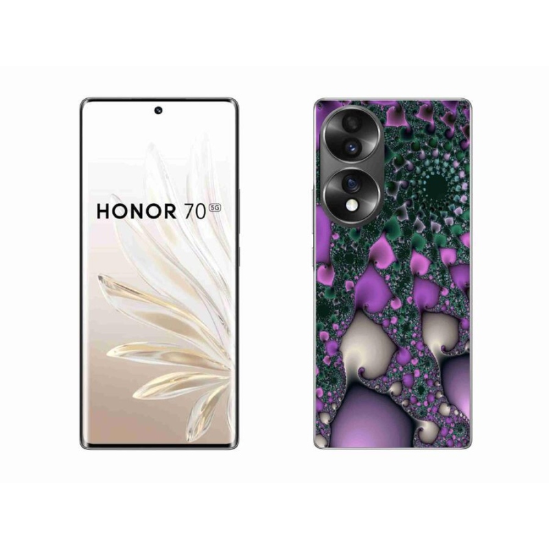 Zselés borítás mmCase a Honor 70 - absztrakt 7 készülékhez
