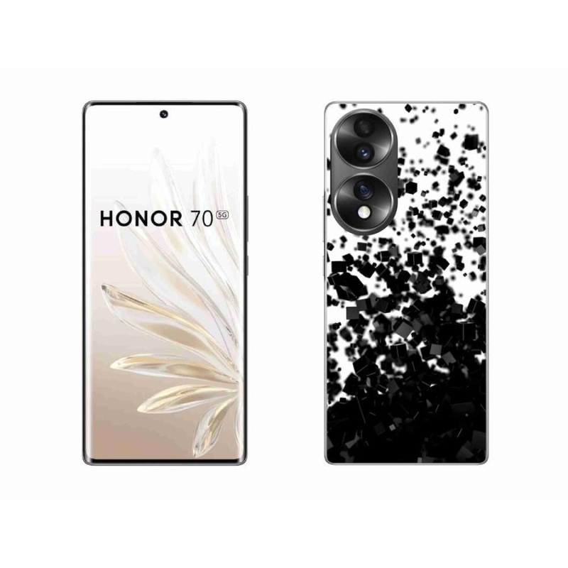 Zselés borító mmCase a Honor 70 készülékhez - absztrakt minta 1