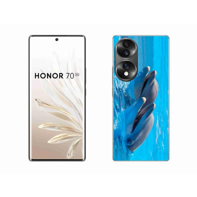 Zselés borítás mmCase a Honor 70-hez - delfinek