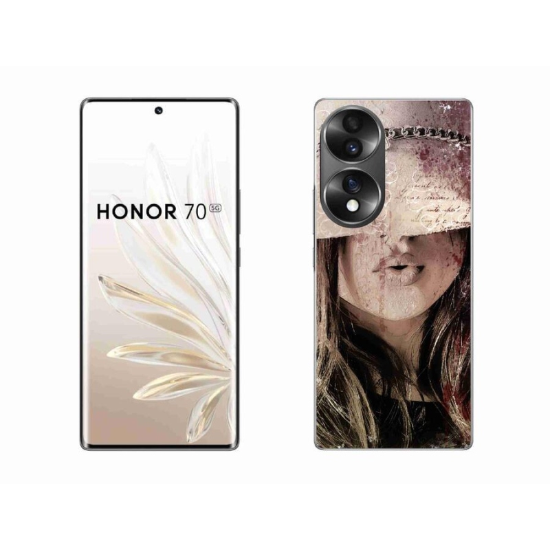 Zselés borítás mmCase a Honor 70-hez - lány