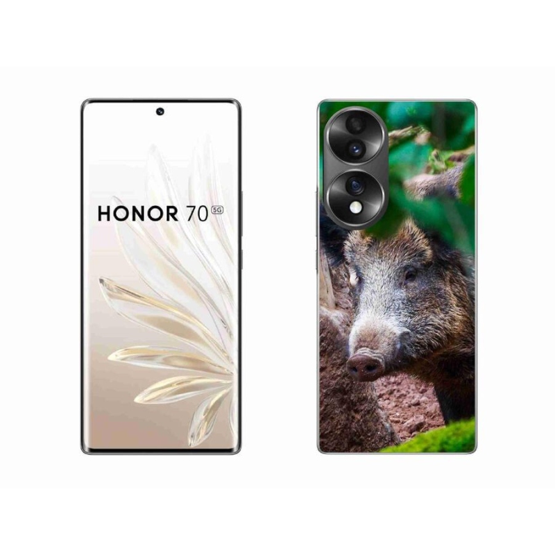 Zselés borítás mmCase a Honor 70 - vaddisznóhoz