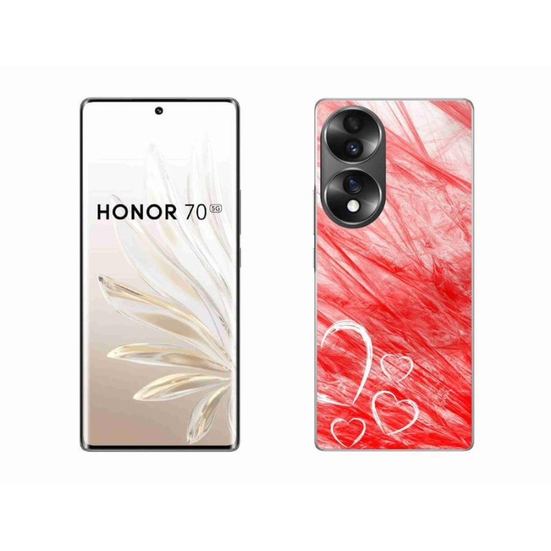 Zselés borítás mmCase a Honor 70 készülékhez - szív