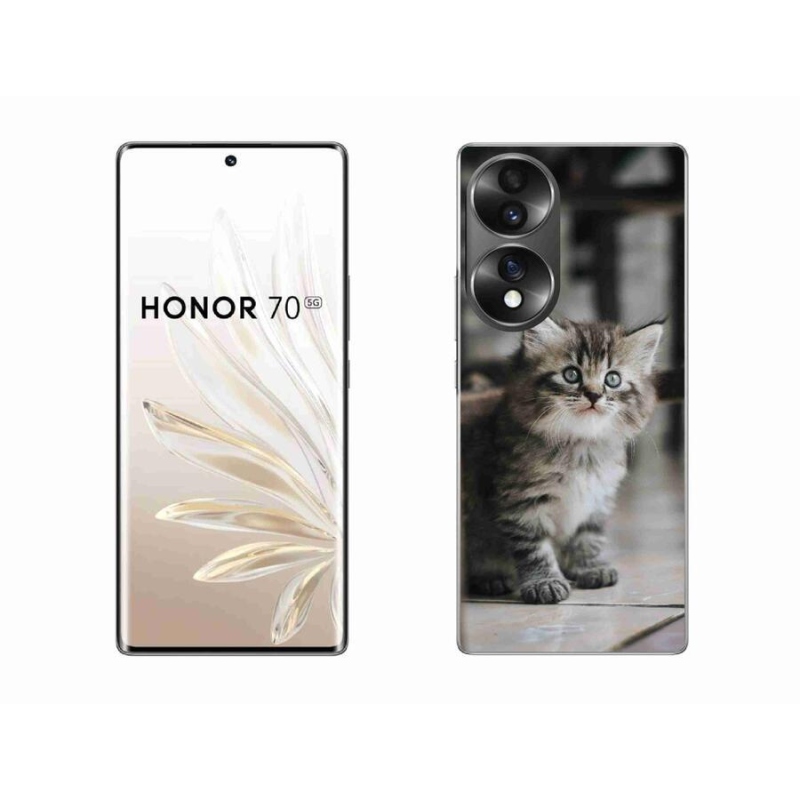 Zselés borítás mmCase a Honor 70-hez - cica