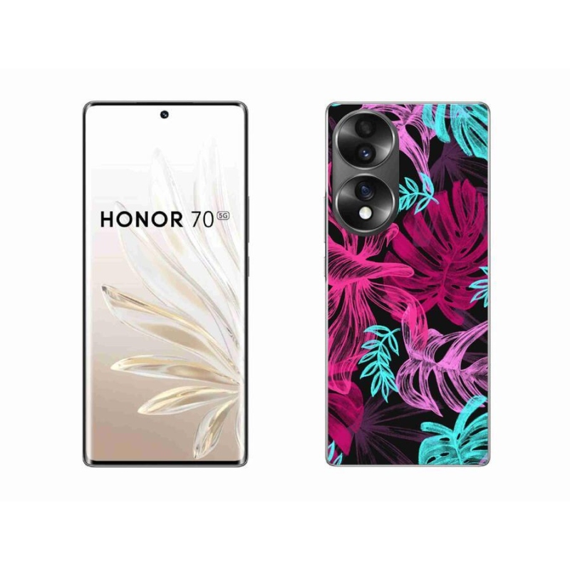Zselés borítás mmCase a Honor 70-hez - virágok 1