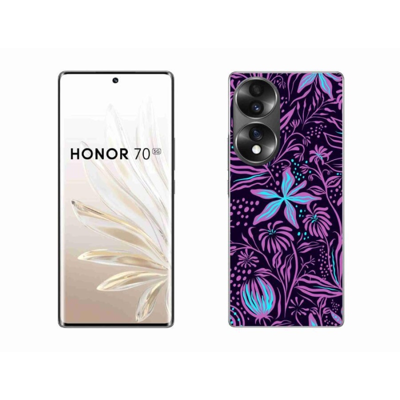 Zselés borítás mmCase a Honor 70-hez - virágok 2