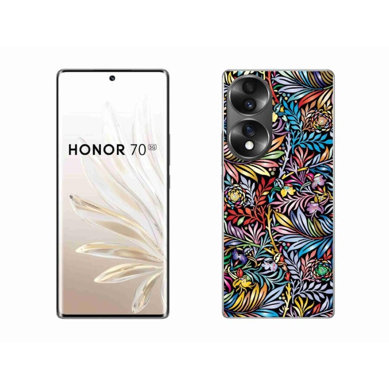 Zselés borítás mmCase a Honor 70-hez - virágok 5