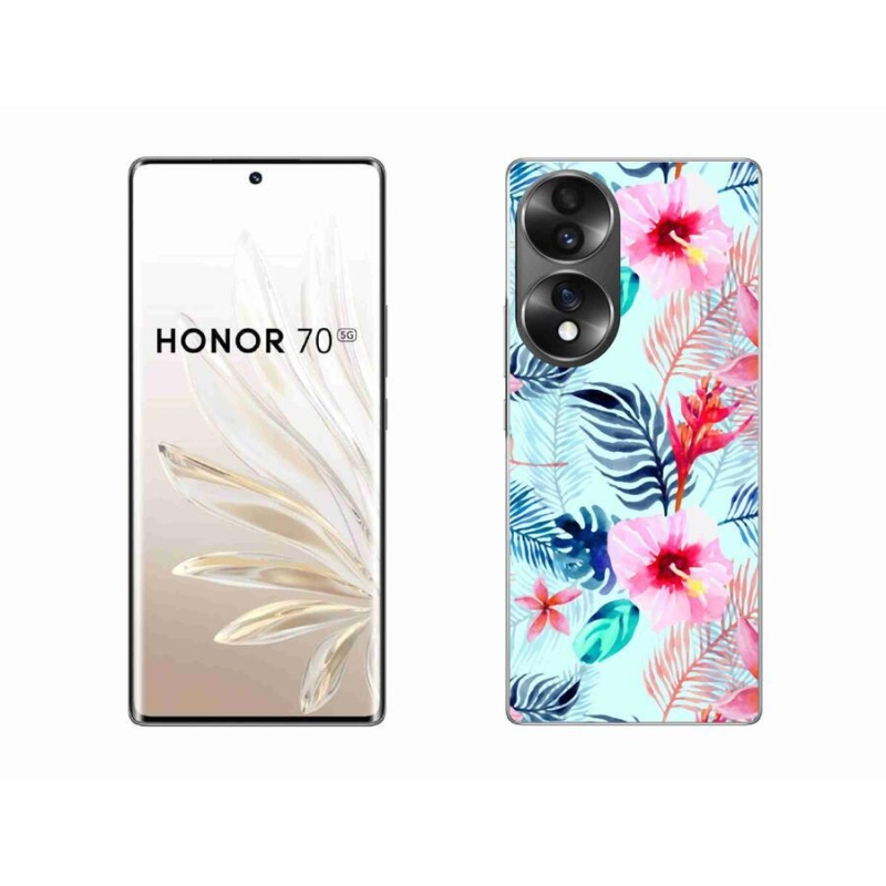 Zselés borítás mmCase a Honor 70-hez - virágok