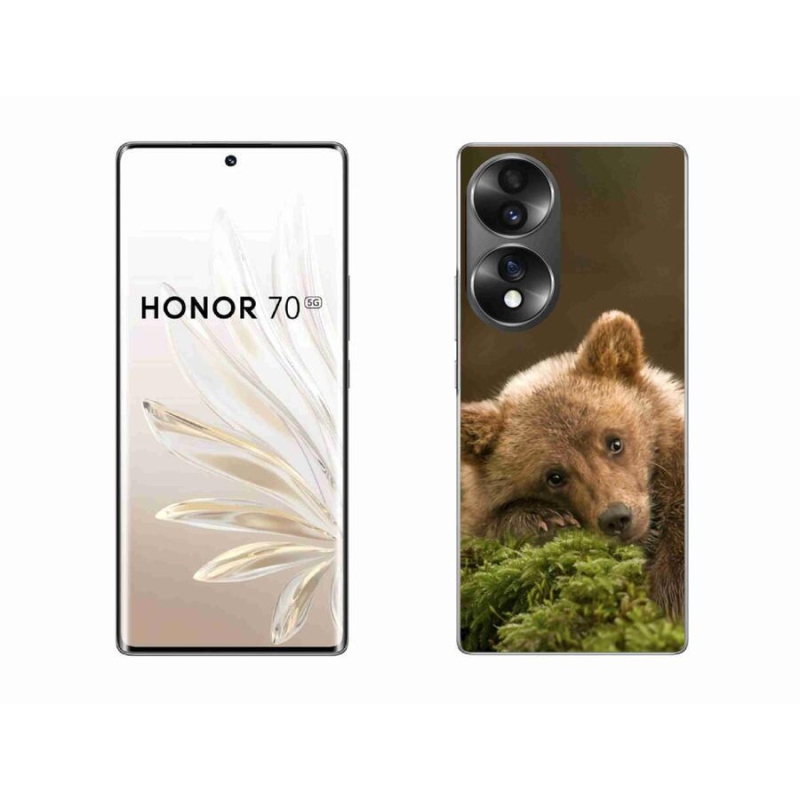 Zselés borítás mmCase a Honor 70-hez - medve