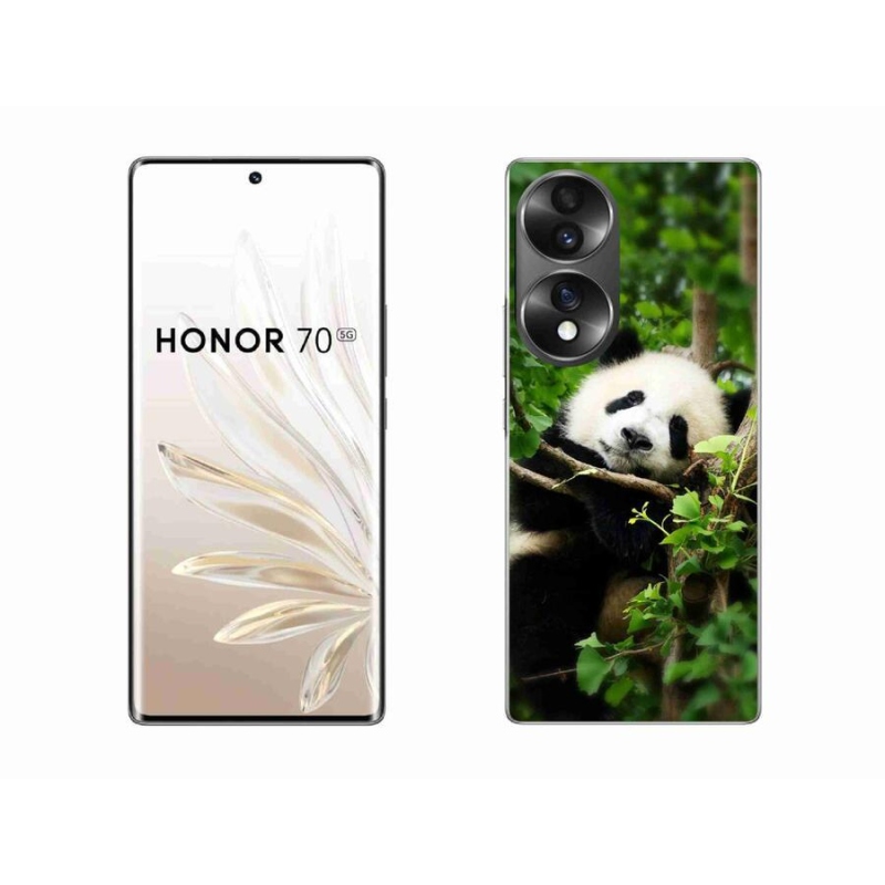 Zselés borítás mmCase a Honor 70-hez - panda
