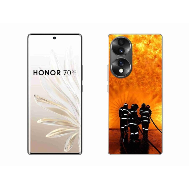 Zselés borítás mmCase a Honor 70-hez - tűz