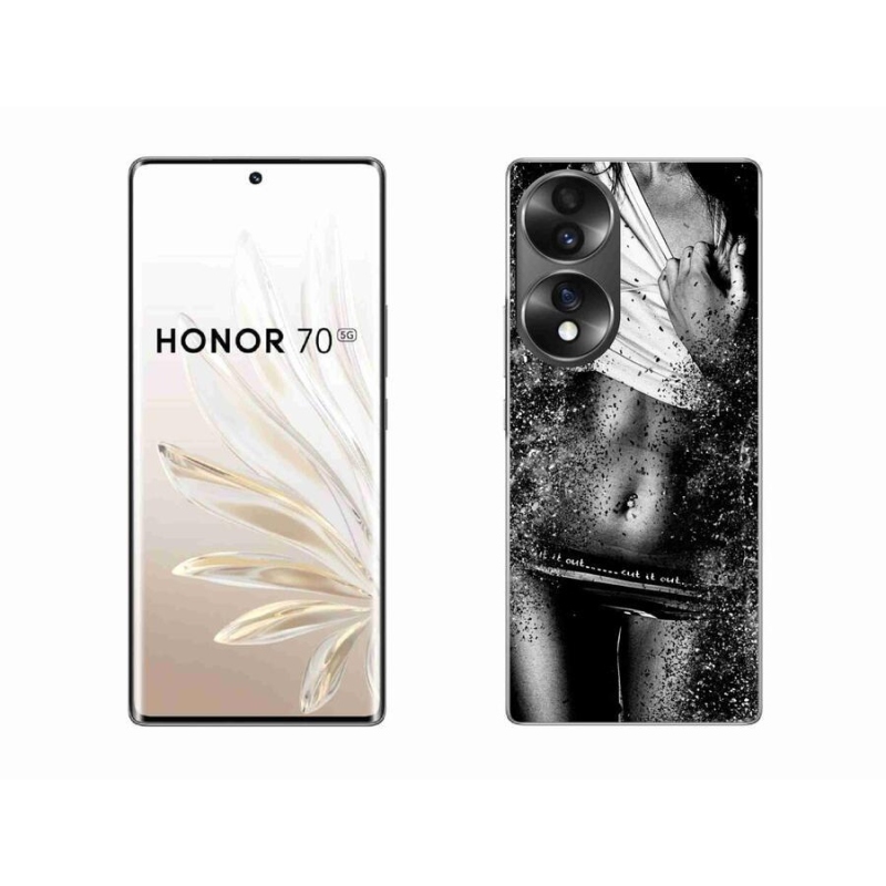 Zselés borítás mmCase a Honor 70-hez - szexi nő 1