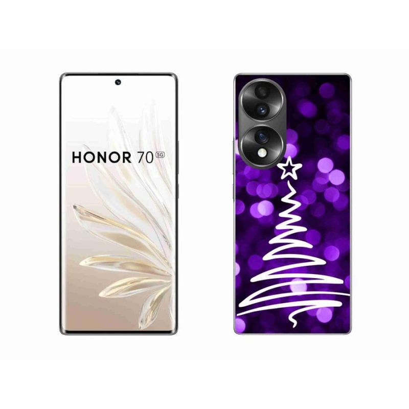 Zselés borítás mmCase a Honor 70-hez - fa