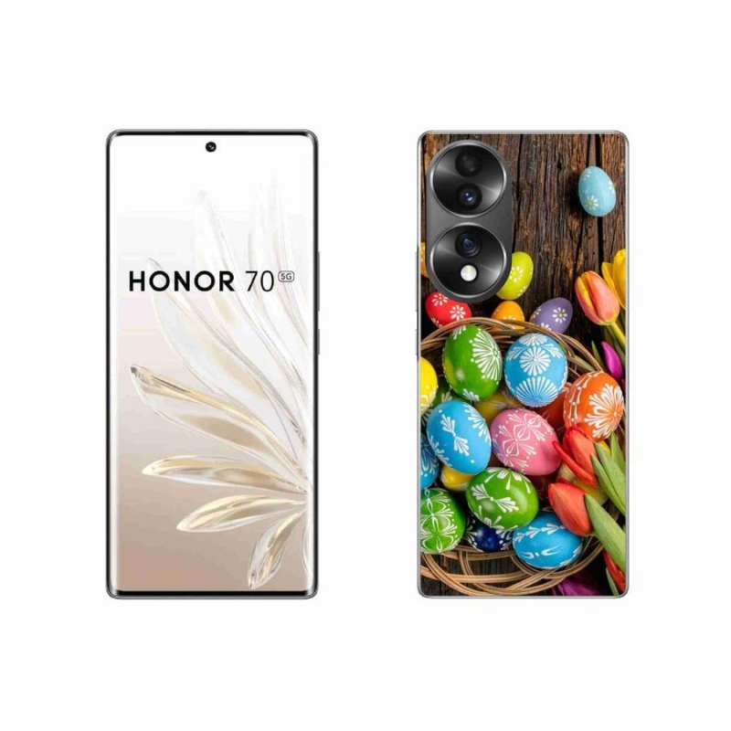 Zselés borítás mmCase a Honor 70-hez - Húsvéti tojás