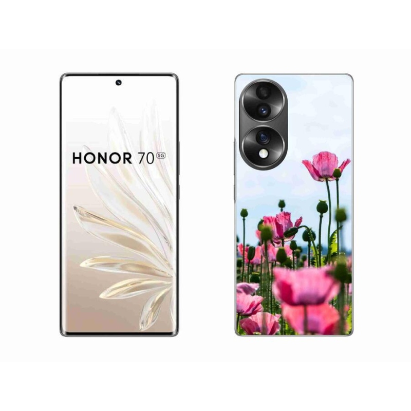 Zselés tok mmCase a Honor 70-hez - mákos