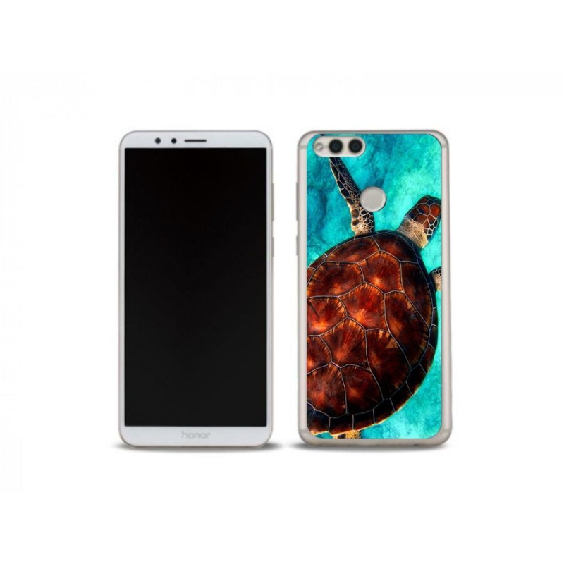 Zselés borítás mmCase a Honor 7X-hez - teknősbéka