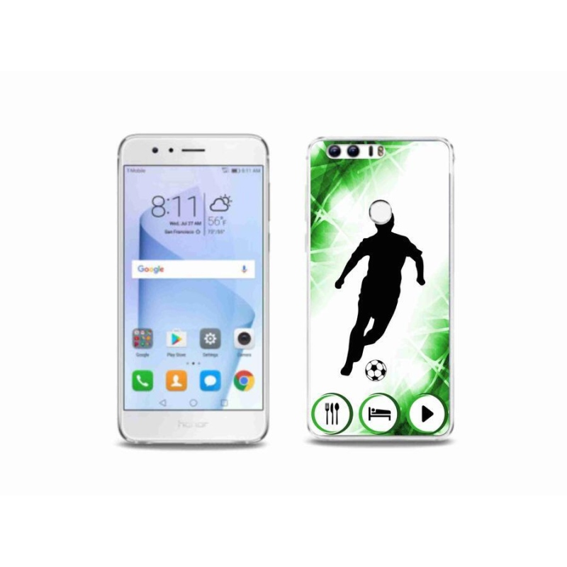 Gél borítás mmCase a Honor 8-hoz - focista