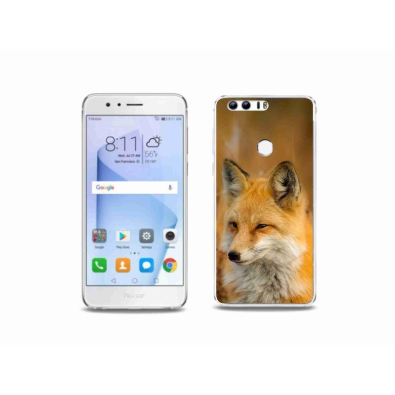 Zselés borítás mmCase a Honor 8-hoz - fox