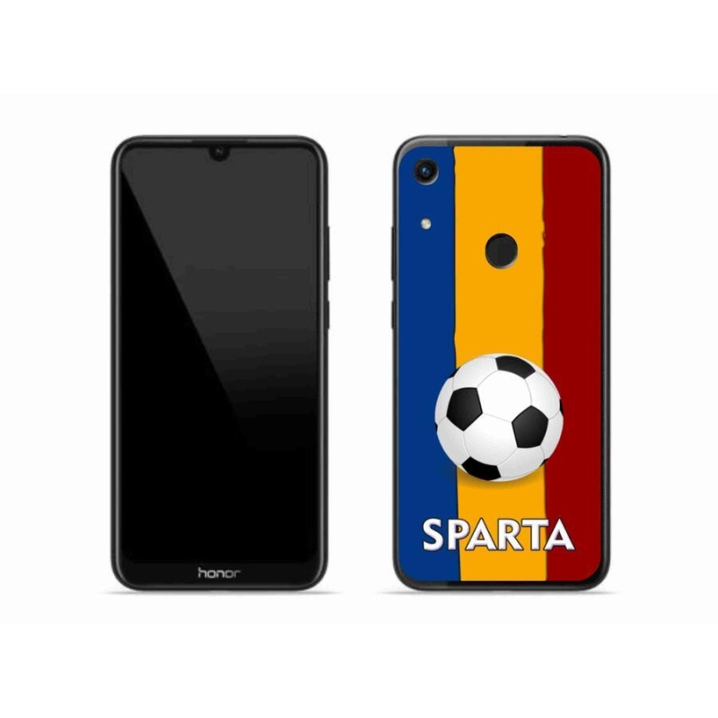 Zselés borítás mmCase a Honor 8A számára - futball 1