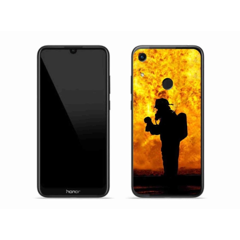 Gél borítás mmCase a Honor 8A számára - tűzoltó