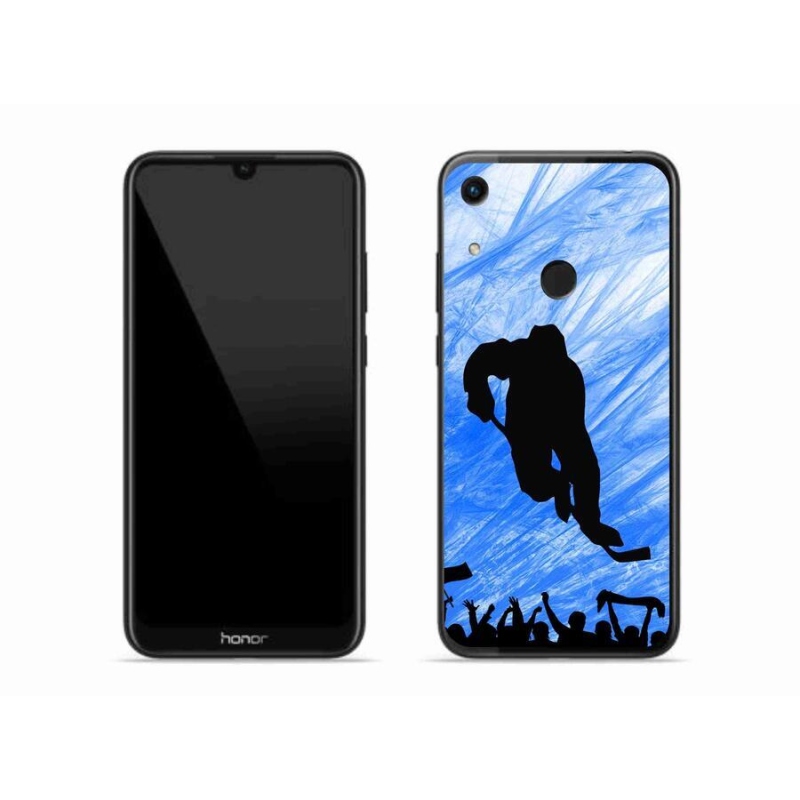 Gél borítás mmCase a Honor 8A számára - hokis játékos