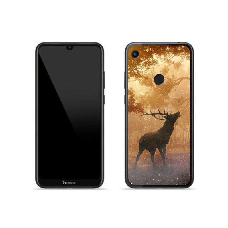Zselés borítás mmCase a Honor 8A számára - szarvasok a szarvasbőgésben