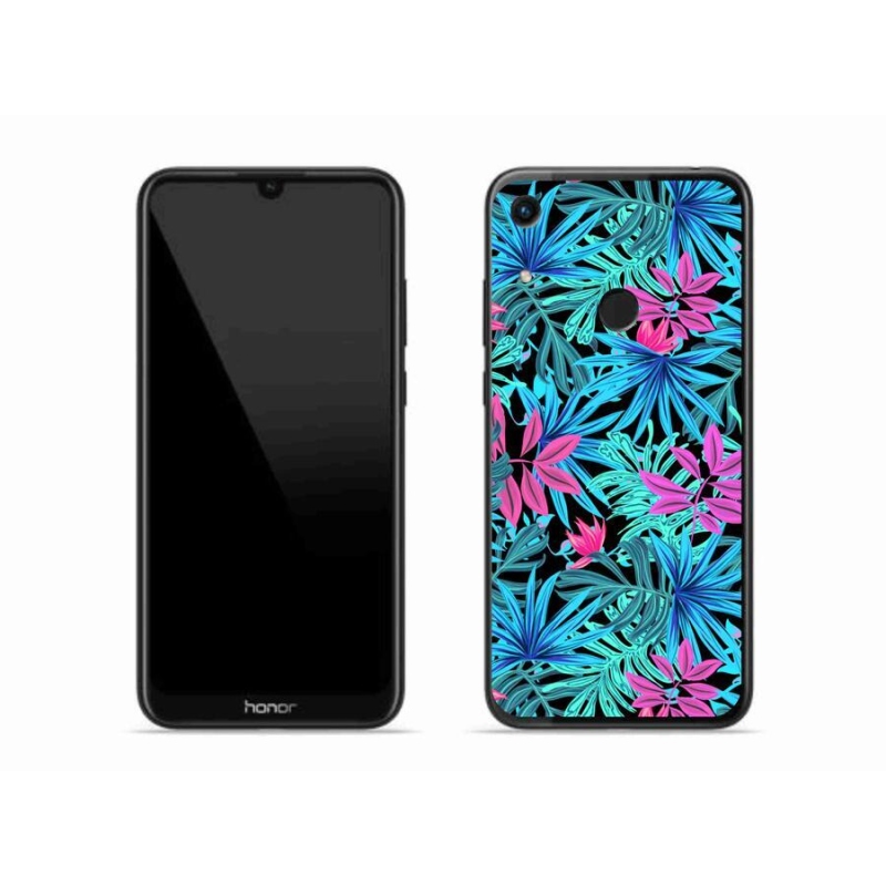 Zselés borítás mmCase a Honor 8A számára - virágok 3