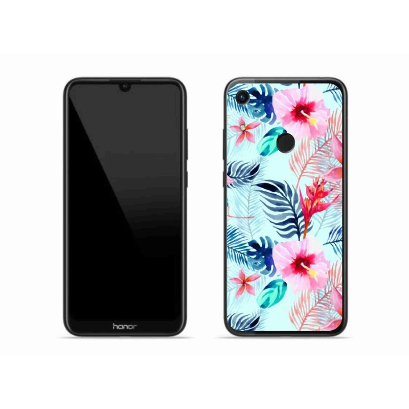Zselés borítás mmCase a Honor 8A számára - virágok