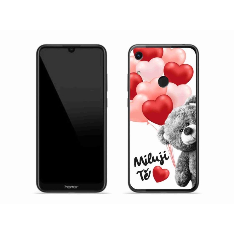 Zselés borítás mmCase a Honor 8A számára - Szeretlek
