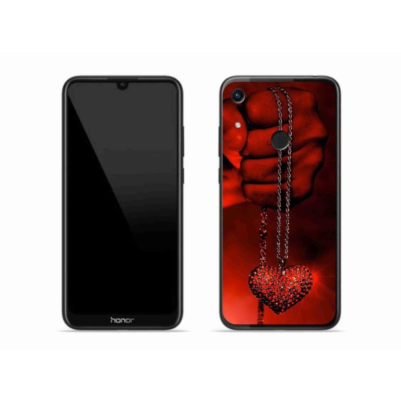 Gél borítás mmCase a Honor 8A számára - nyaklánc