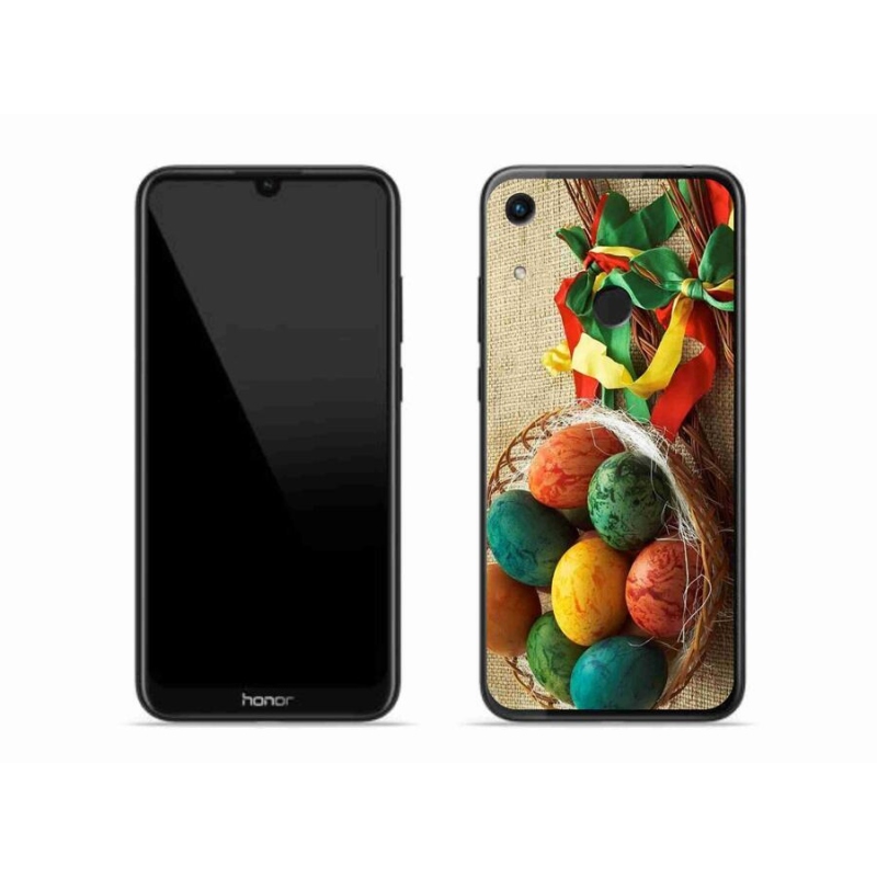 Zselés borítás mmCase a Honor 8A-hoz - pomlázky és tojás