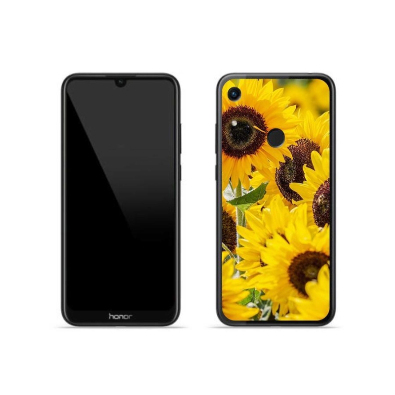Zselés borítás mmCase a Honor 8A készülékhez - Napraforgó