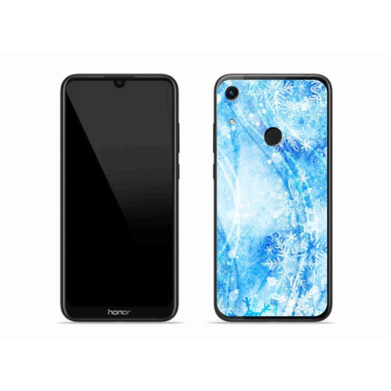 Gél borítás mmCase a Honor 8A készülékhez - hópelyhek