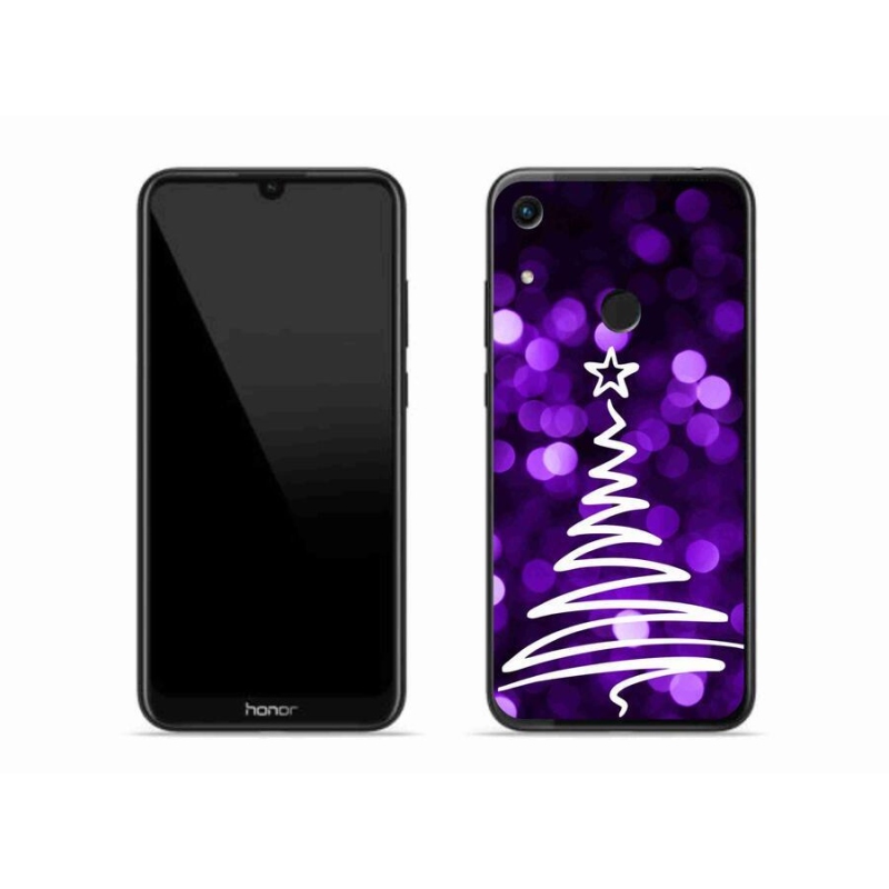 Zselés borítás mmCase a Honor 8A számára - fa