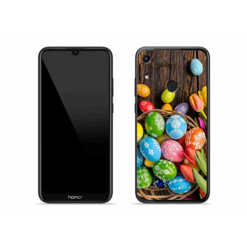 Gél borítás mmCase a Honor 8A számára - Húsvéti tojás