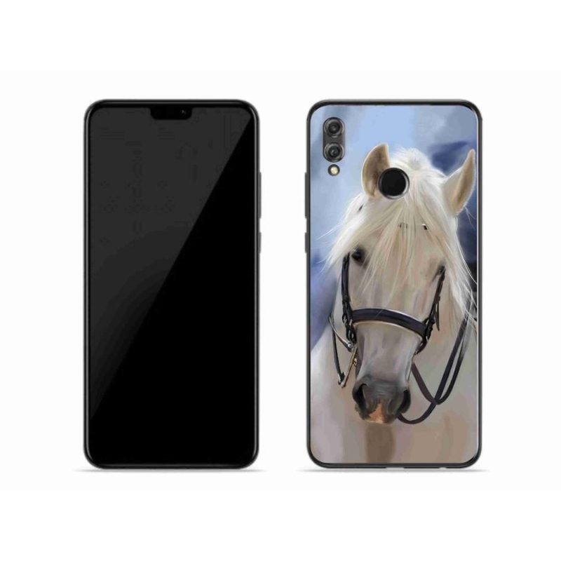 Zselés borítás mmCase a Honor 8X-hez - fehér ló