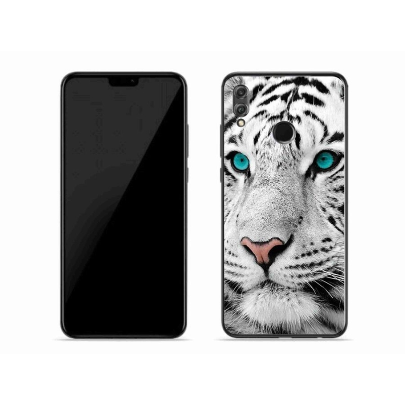 Zselés borítás mmCase a Honor 8X készülékhez - fehér tigris