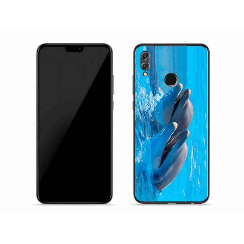 Zselés borítás mmCase a Honor 8X készülékhez - delfinek
