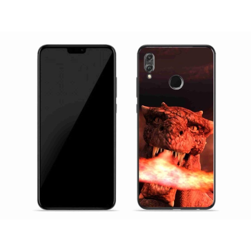 Zselés borítás mmCase a Honor 8X-hez - sárkány